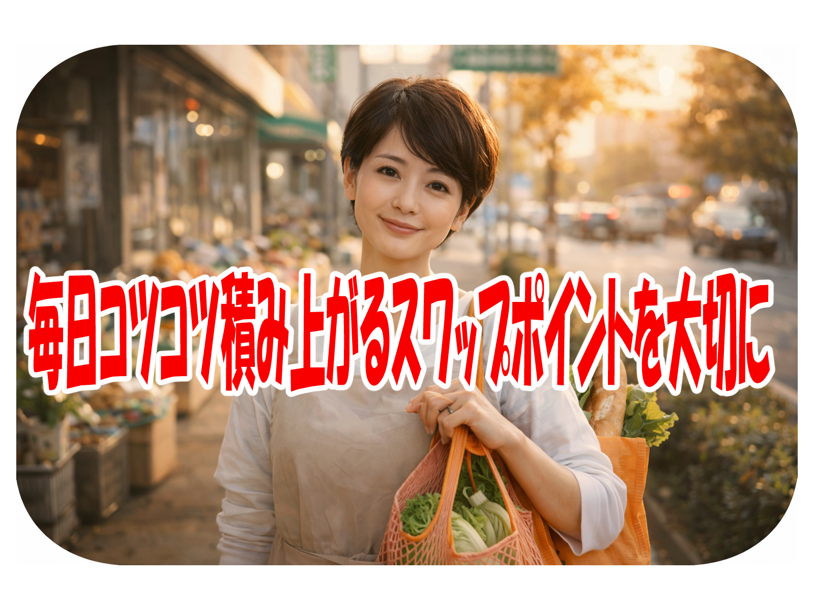 毎日コツコツ積み上がるスワップポイントを大切に